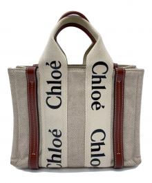 Chloe（クロエ）の古着「トートバッグ」｜ベージュ×ブラウン