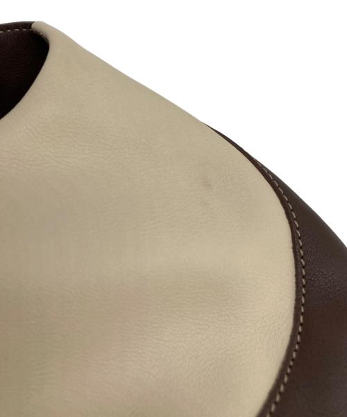 LOEWE（ロエベ）LOEWE (ロエベ) ワンショルダーバッグ ベージュ×ブラウンの古着・服飾アイテム