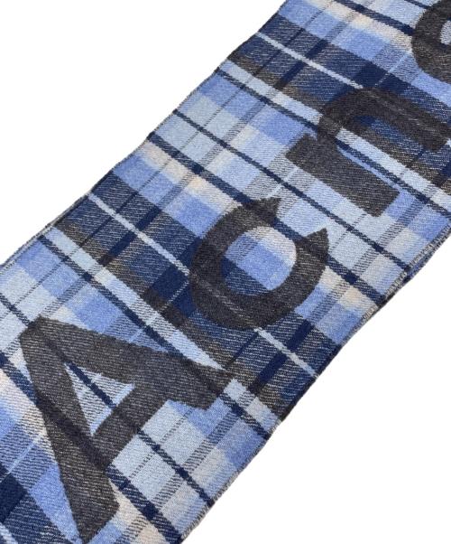 Acne studios（アクネ ストゥディオス）ACNE STUDIOS (アクネ ストゥディオス) マフラー ブルー 未使用品の古着・服飾アイテム