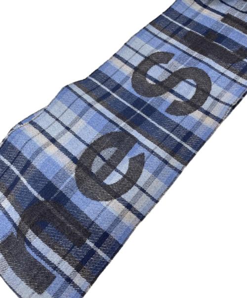 Acne studios（アクネ ストゥディオス）ACNE STUDIOS (アクネ ストゥディオス) マフラー ブルー 未使用品の古着・服飾アイテム