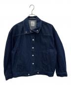 U by SPICK&SPANユー バイ スピック＆スパン）の古着「バックハートデニムジャケット」｜ネイビー