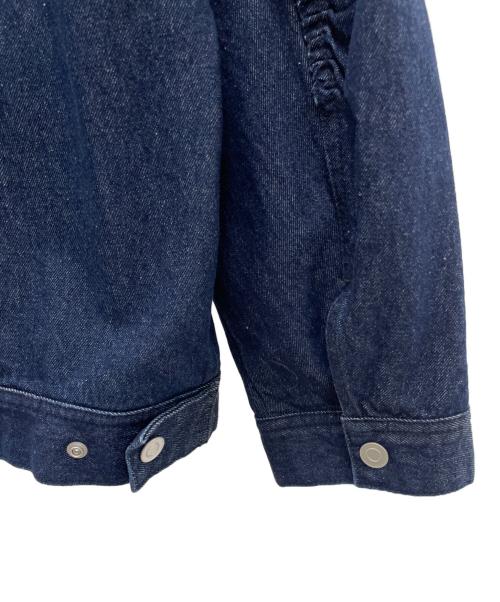 U by SPICK&SPAN（ユー バイ スピック＆スパン）U by SPICK&SPAN (ユー バイ スピック＆スパン) バックハートデニムジャケット ネイビー サイズ:38の古着・服飾アイテム