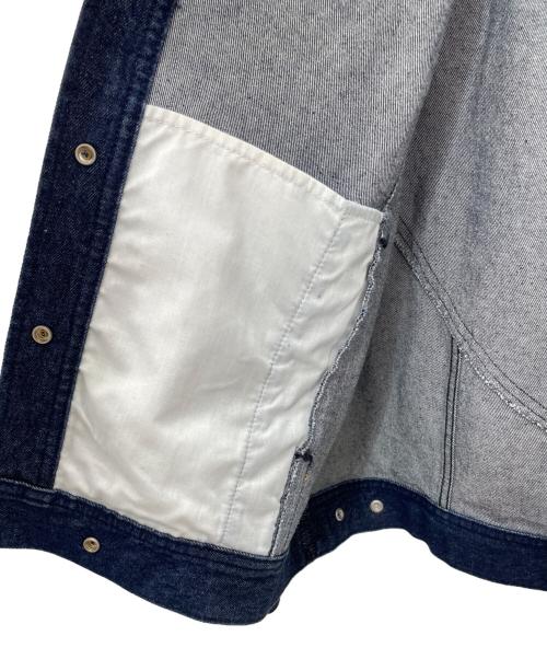 U by SPICK&SPAN（ユー バイ スピック＆スパン）U by SPICK&SPAN (ユー バイ スピック＆スパン) バックハートデニムジャケット ネイビー サイズ:38の古着・服飾アイテム