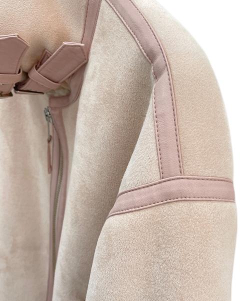 furfur（ファーファー）furfur (ファーファー) ボンバージャケット ピンク サイズ:Fの古着・服飾アイテム