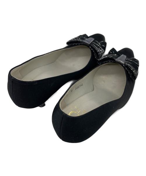 Christian Dior（クリスチャン ディオール）Christian Dior (クリスチャン ディオール) ヒールパンプス ブラック サイズ:6の古着・服飾アイテム