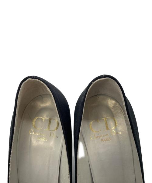 Christian Dior（クリスチャン ディオール）Christian Dior (クリスチャン ディオール) ヒールパンプス ブラック サイズ:6の古着・服飾アイテム
