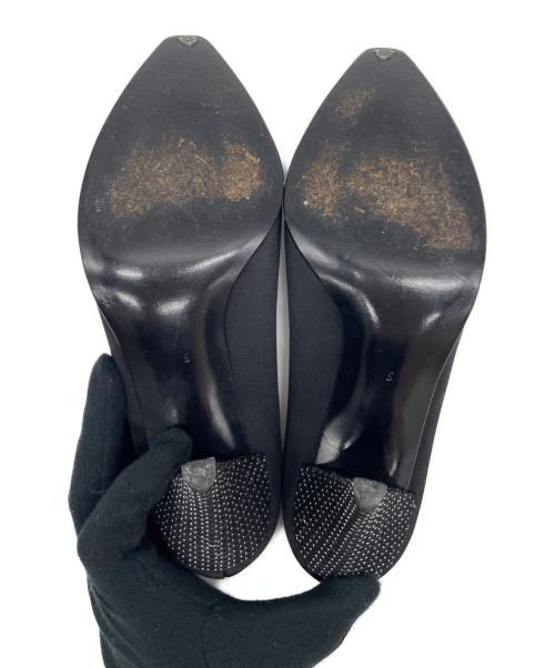 Christian Dior（クリスチャン ディオール）Christian Dior (クリスチャン ディオール) ヒールパンプス ブラック サイズ:6の古着・服飾アイテム