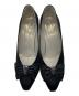 中古・古着 Christian Dior (クリスチャン ディオール) ヒールパンプス ブラック サイズ:6：5000円