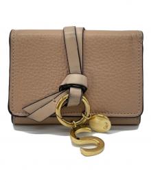 Chloe（クロエ）の古着「3つ折り財布」｜ピンク