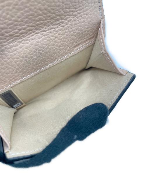 Chloe（クロエ）Chloe (クロエ) 3つ折り財布 ピンクの古着・服飾アイテム