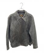 HARLEY-DAVIDSONハーレーダビッドソン）の古着「レザージャケット」｜グレー