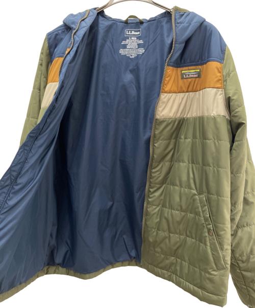 L.L.Bean（エルエルビーン）L.L.Bean (エルエルビーン) 中綿ジャケット カーキ サイズ:Lの古着・服飾アイテム