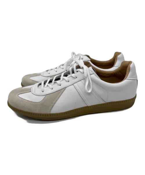 GERMAN TRAINER（ジャーマントレーナー）GERMAN TRAINER (ジャーマントレーナー) スニーカー ホワイト サイズ:27cmの古着・服飾アイテム