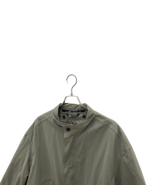 ZARA（ザラ）ZARA (ザラ) ライナー付ミリタリーコート カーキ サイズ:Lの古着・服飾アイテム