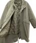 中古・古着 ZARA (ザラ) ライナー付ミリタリーコート カーキ サイズ:L：5000円