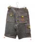 MOJEANS (モージーンズ) ハーフデニムパンツ ブラック サイズ:91cm (W36)：6000円