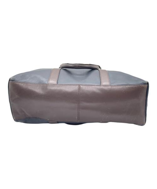 COACH（コーチ）COACH (コーチ) ビジネスバッグ ブラック×ブラウンの古着・服飾アイテム