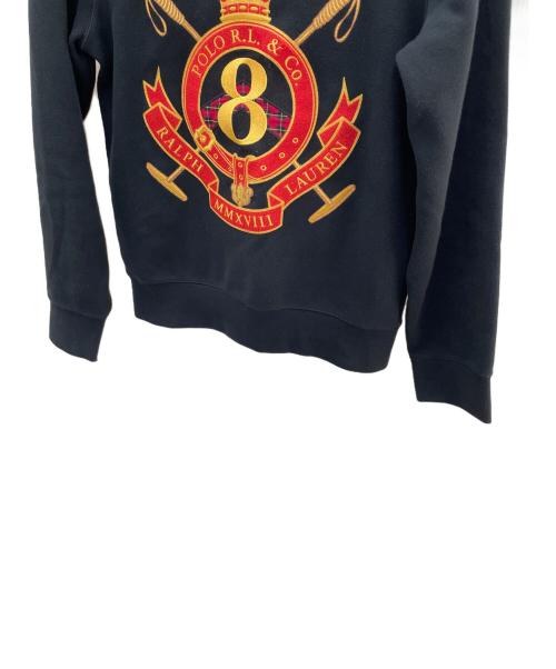 POLO RALPH LAUREN（ポロ・ラルフローレン）POLO RALPH LAUREN (ポロ・ラルフローレン) スウェット ブラック サイズ:XSの古着・服飾アイテム