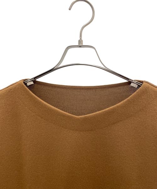 BALLSEY（ボールジィ）BALLSEY (ボールジィ) 長袖ワンピース ブラウン サイズ:36の古着・服飾アイテム
