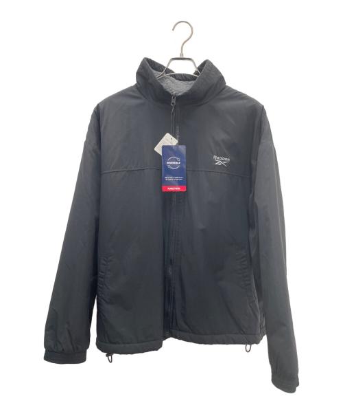 REEBOK（リーボック）REEBOK (リーボック) リバーシブルボアジャケット ブラック×グレー サイズ:LL 未使用品の古着・服飾アイテム