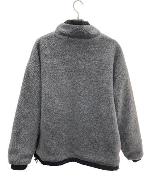 REEBOK（リーボック）REEBOK (リーボック) リバーシブルボアジャケット ブラック×グレー サイズ:LL 未使用品の古着・服飾アイテム