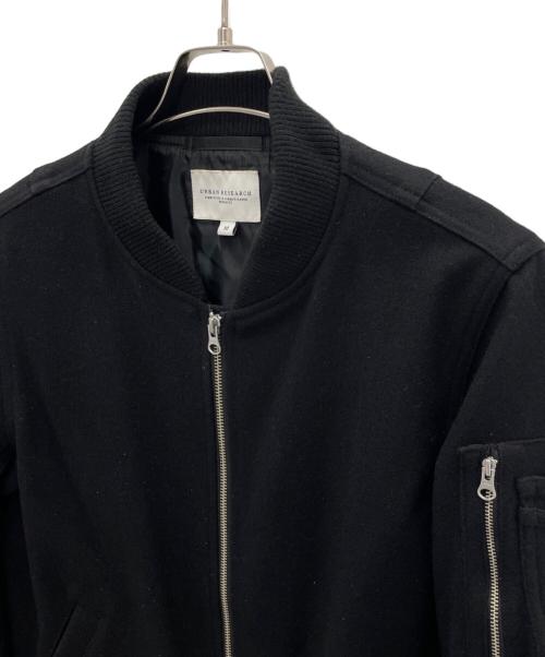 URBAN RESEARCH（アーバンリサーチ）URBAN RESEARCH (アーバンリサーチ) フライトジャケット ブラック サイズ:Mの古着・服飾アイテム