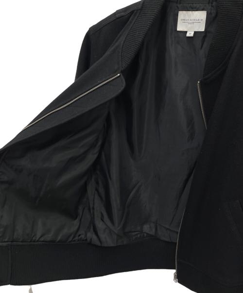 URBAN RESEARCH（アーバンリサーチ）URBAN RESEARCH (アーバンリサーチ) フライトジャケット ブラック サイズ:Mの古着・服飾アイテム