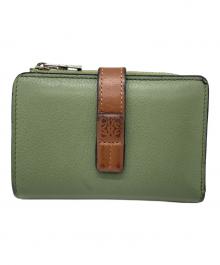 LOEWE（ロエベ）の古着「2つ折り財布」｜グリーン