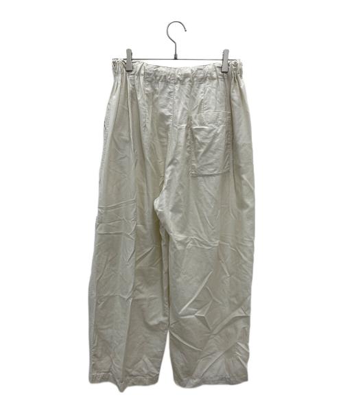 mizuiro-ind（ミズイロインド）mizuiro-ind (ミズイロインド) ワイドパンツ ホワイト サイズ:Freeの古着・服飾アイテム