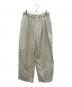 mizuiro-ind（ミズイロインド）の古着「ワイドパンツ」｜ホワイト