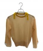 TOGA PULLAトーガ プルラ）の古着「長袖ブラウス」｜イエロー