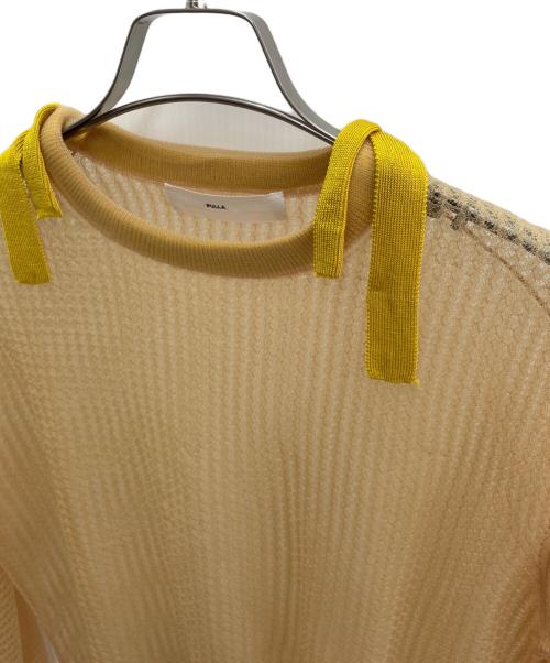 TOGA PULLA（トーガ プルラ）TOGA PULLA (トーガ プルラ) 長袖ブラウス イエロー サイズ:36の古着・服飾アイテム