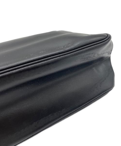 LONGCHAMP（ロンシャン）LONGCHAMP (ロンシャン) レザートートバッグ ブラックの古着・服飾アイテム