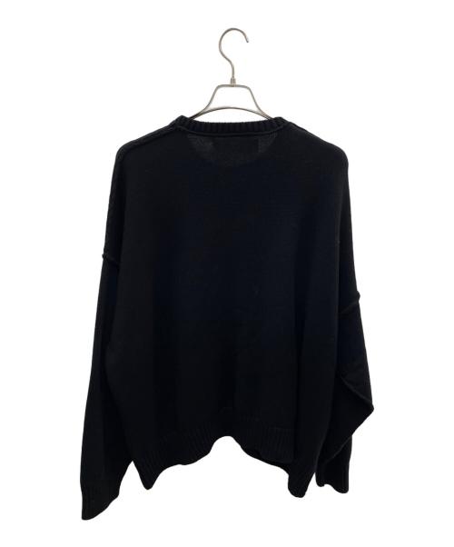 DAIRIKU（ダイリク）DAIRIKU (ダイリク) 厚手ニット ブラック サイズ:Freeの古着・服飾アイテム