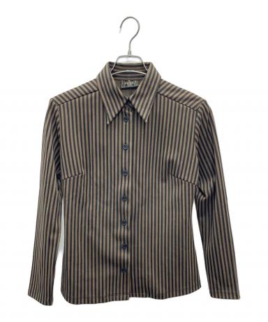 中古・古着通販】FENDI (フェンディ) 長袖シャツ ブラウン サイズ:44