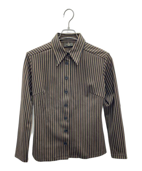 FENDI（フェンディ）FENDI (フェンディ) 長袖シャツ ブラウン サイズ:44の古着・服飾アイテム