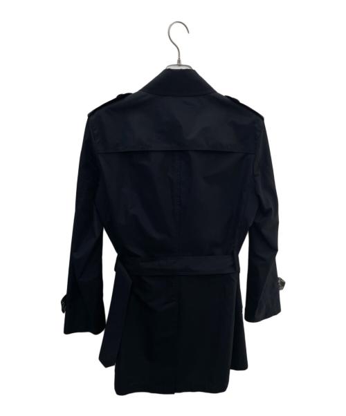 BURBERRY BLACK LABEL（バーバリーブラックレーベル）BURBERRY BLACK LABEL (バーバリーブラックレーベル) トレンチコート ブラック サイズ:Mの古着・服飾アイテム