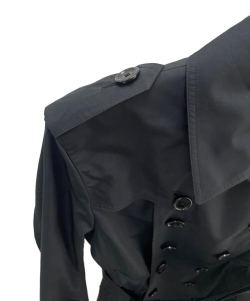 BURBERRY BLACK LABEL（バーバリーブラックレーベル）BURBERRY BLACK LABEL (バーバリーブラックレーベル) トレンチコート ブラック サイズ:Mの古着・服飾アイテム