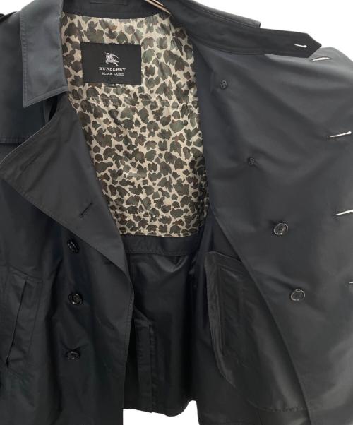 BURBERRY BLACK LABEL（バーバリーブラックレーベル）BURBERRY BLACK LABEL (バーバリーブラックレーベル) トレンチコート ブラック サイズ:Mの古着・服飾アイテム