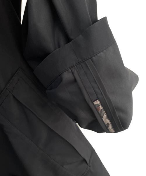 BURBERRY BLACK LABEL（バーバリーブラックレーベル）BURBERRY BLACK LABEL (バーバリーブラックレーベル) トレンチコート ブラック サイズ:Mの古着・服飾アイテム