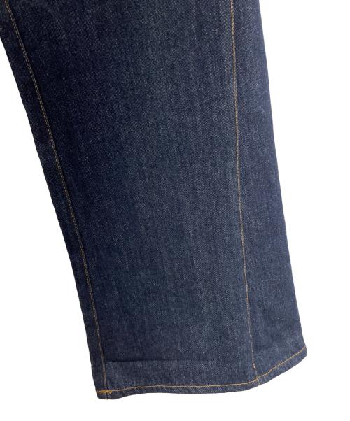 Knuth Marf（クヌースマーフ）Knuth Marf (クヌースマーフ) ワイドデニムパンツ ネイビー サイズ:ＸＳの古着・服飾アイテム