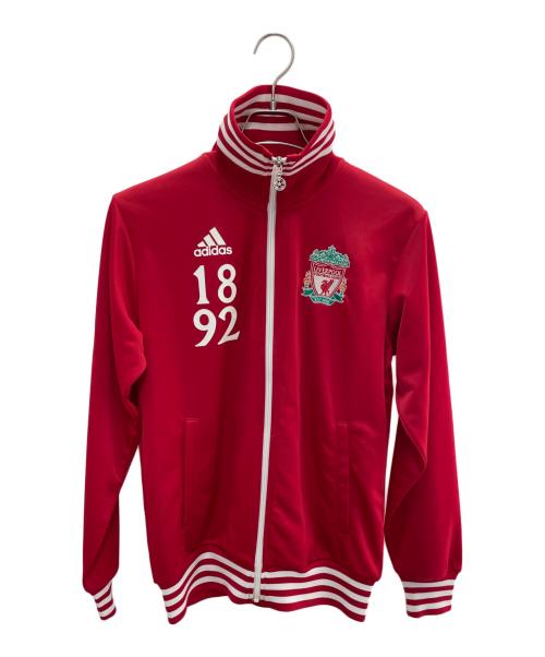 adidas（アディダス）adidas (アディダス) トラックジャケット レッド サイズ:Mの古着・服飾アイテム