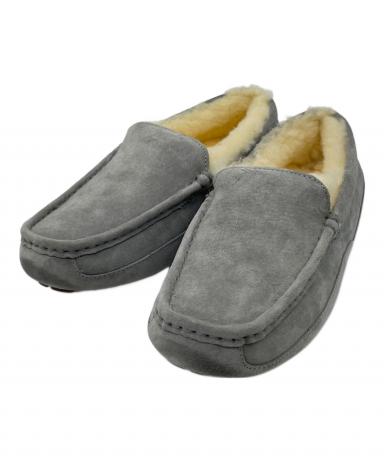 中古・古着通販】UGG (アグ) モカシンシューズ グレー サイズ:27cm