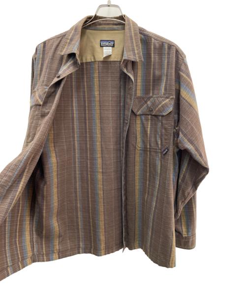 Patagonia（パタゴニア）Patagonia (パタゴニア) 長袖シャツ ブラウン サイズ:Sの古着・服飾アイテム