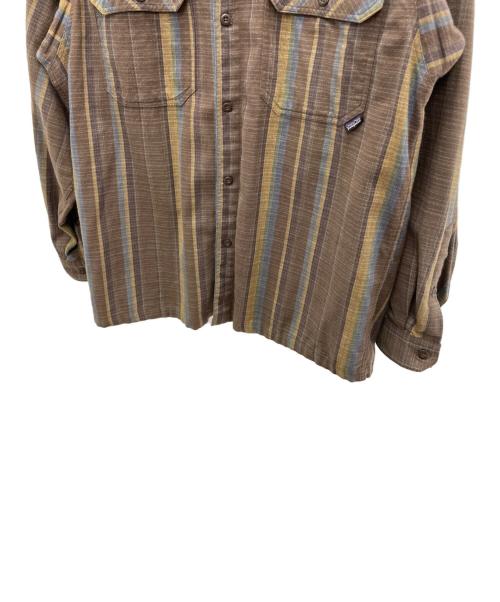 Patagonia（パタゴニア）Patagonia (パタゴニア) 長袖シャツ ブラウン サイズ:Sの古着・服飾アイテム
