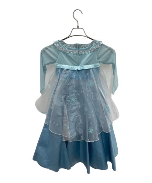 Disney RESORT（ディズニーリゾート）Disney RESORT (ディズニーリゾート) キッズドレス ブルー サイズ:110の古着・服飾アイテム