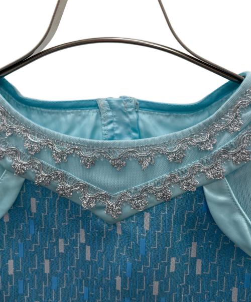 Disney RESORT（ディズニーリゾート）Disney RESORT (ディズニーリゾート) キッズドレス ブルー サイズ:110の古着・服飾アイテム