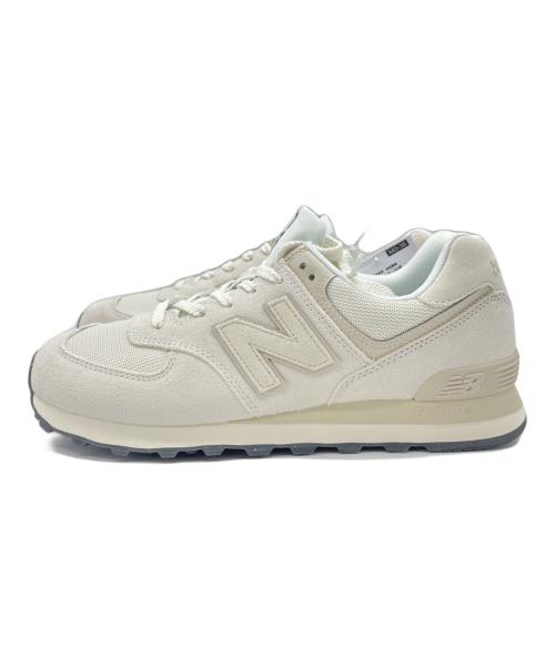 NEW BALANCE（ニューバランス）NEW BALANCE (ニューバランス) スニーカー オフホワイト サイズ:27 未使用品の古着・服飾アイテム
