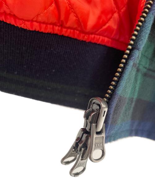 FRED PERRY（フレッドペリー）FRED PERRY (フレッドペリー) リバーシブルブルゾン グリーン サイズ:Mの古着・服飾アイテム