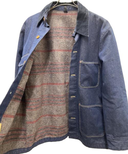 Wrangler（ラングラー）Wrangler (ラングラー) カバーオール ネイビー サイズ:44の古着・服飾アイテム